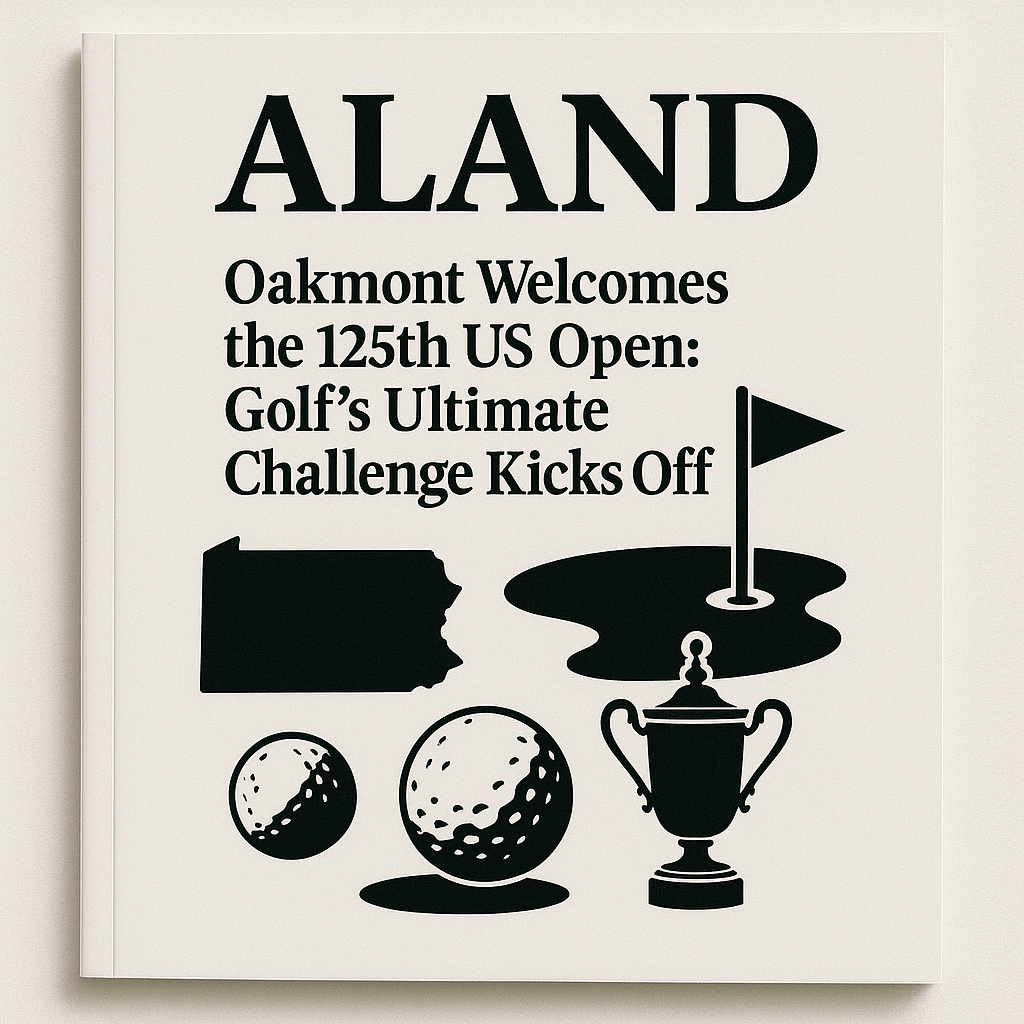  ALAND Magazine Cover – 125th US Open at Oakmont